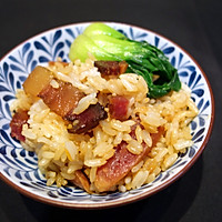 Guangdong Cured Meat Claypot Rice Illustration 14