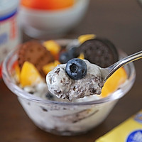 #dopaminebaking#Super quick breakfast, delicious and satisfying Oreo Condensed Milk Yogurt Bowl Recipe Illustration 8