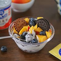 #dopaminebaking#Super quick breakfast, delicious and satisfying Oreo Condensed Milk Yogurt Bowl Recipe Illustration 7