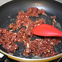 #migrant worker's healthy meal#low calorie and less oil healthy dinner ~Illustration of how to make fried rice with beef and mixed vegetables 4