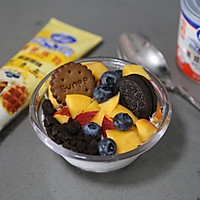 #dopaminebaking#Super quick breakfast, delicious and satisfying Oreo Condensed Milk Yogurt Bowl Recipe Illustration 6