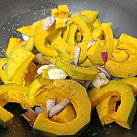 # Zero belly burden to eat late night snack#Cheese baked pumpkin recipe 4