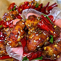 #开看游戏hay吃 round#My mom’s spicy food The chicken wings are so delicious! Here’s how to make them 1