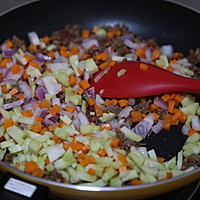 #migrant worker's healthy meal#low calorie and less oil healthy dinner ~Illustration of how to make fried rice with beef and mixed vegetables 6