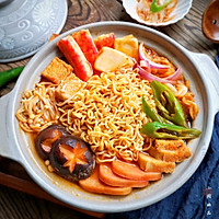 Make Korean military hot pot at home, super rich and delicious, winter It’s best to eat as a family! Illustration of how to make it 12