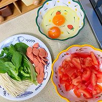 #开看游戏好吃 round#It’s so delicious that you can lick the plate ❗️You’ll be addicted to tomato fried noodles once you eat it ~ Illustration of how to make it 3