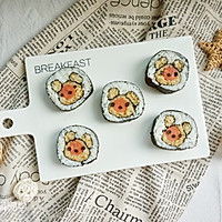 Cute Bear Sushi#Happy Baby Meal# Recipe Illustration 11