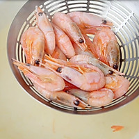 # Zero Belly Load for Late Night Snack#Seafood Warm Mixed Canadian Arctic Shrimp Illustration of how to do it 5