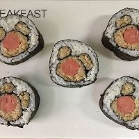 Cute Bear Sushi#Happy Baby Meal# Recipe Illustration 10