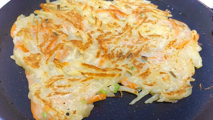 Pan-fried potato pancakes