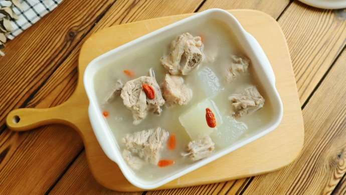 Winter Melon Pork Ribs Soup