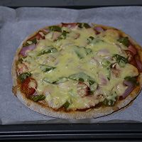 # Workers' Healthy Meal#No oil sugar quick breakfast~ Whole wheat low calorie pizza recipe 10