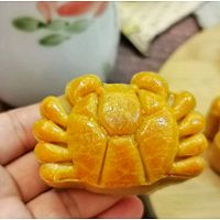 Internet celebrity crab mooncakes - Cantonese custard filling recipe illustration 26