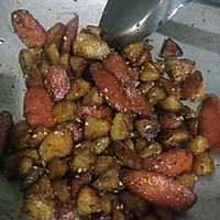 Cumin potato chunks, comparable to food stall recipes 4