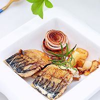 #Autumn's first Norwegian mackerel#Autumn's first Fresh & Pan-fried Mackerel Recipe Illustration 15