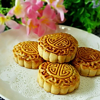 Illustration of how to make Cantonese-style purple sweet potato mooncake#Handmade mooncake# 13