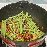 # Zero belly burden to eat late night snack# Stewed beans in twenty minutes Illustration of how to make braised noodles 5