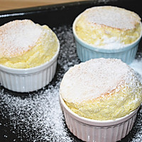 French dessert soufflé - Changdi Baking Man CRTF32K oven trial Illustration of how to do it 16