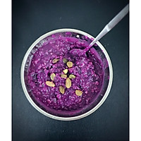 Purple Sweet Potato Oatmeal Porridge (Fat Reduction Dinner) Recipe Illustration 3