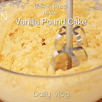 #summerfoodcarnival#Easy to store in summer: vanilla pound cake Illustration of how to do it 7