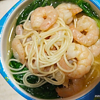 Illustration of how to make shrimp noodles suitable for children 6