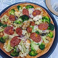 #baby's first bite of complementary food fish#cod sausage pizza Illustration of how to do it 13