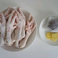 Illustration of braised chicken feet 2