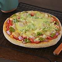 #打 Workers' Healthy Meal#No oil sugar quick breakfast~ Whole wheat low calorie pizza recipe illustration 11