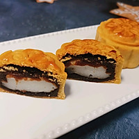 Mochi and bean paste mooncake recipe 20