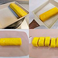 #SamYouYue#Children's nutritious breakfast/thick salmon floss Illustration of how to make egg roast 6