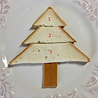 Avocado Christmas Tree Toast#白GifuWinterZhiLian#Recipe Illustration 5