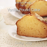 #summerfoodcarnival#Easy to store in summer: vanilla pound cake Illustration of how to do it 14