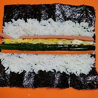 # Juxia rice’s home-cooked food# Sushi seaweed rice recipe illustration 7