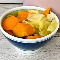 Harvard Vegetable Soup# Zero-belly-loaded late-night snack# Recipe illustration 4