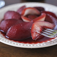 # Workers' Healthy Meal#Romantic and sweet afternoon tea Dessert ~ Illustration of how to make red wine and pear 10