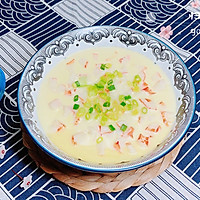 #showyourreuniondinner# Steamed crab sticks with soy milk Illustration of how to make watered egg (classic home-cooked Cantonese dish) 15