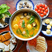 #我心的winterlimit# Hot and sour golden soup hot pot recipe Illustration 7