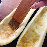 Chicken and cheese grilled eggplant, eat it as a summer night snack # 素如Summer Solstice Cool Summer# Recipe Illustration 5