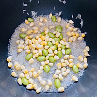 # Mid-Autumn Festival, celebrity chef flavor#corn edamame lean meat porridge Illustration of how to do it 4