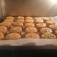 Cantonese style lotus paste & bean paste and egg yolk mooncake#Enjoy 