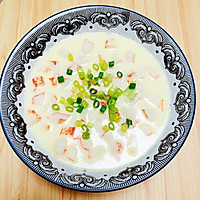 #showyourreuniondinner# Steamed crab sticks with soy milk Illustration of how to make watered eggs (classic home-cooked Cantonese dish) 12