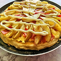 Reproduction of Moubao Potato Bacon Pizza - Pan Version Illustration 30