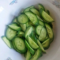 #春日limited on the dining table#Spring fat-reducing meal: Qing Illustration of how to make fried cucumbers 2