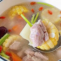 #deliciousschoolseason#Must-drink corn, yam and pork ribs soup in autumn , Recipe for strengthening the spleen and stomach! 8