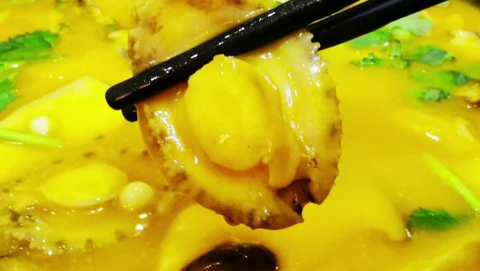 Abalone in Golden Gorgon Soup