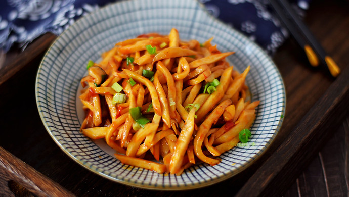 Sauce-flavored King Oyster Mushroom