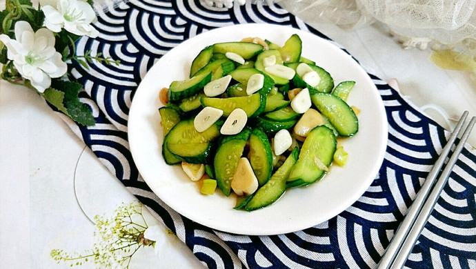 Sautéed cucumbers