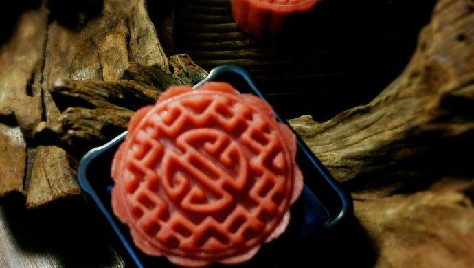 Peach Mountain Skin Mooncake