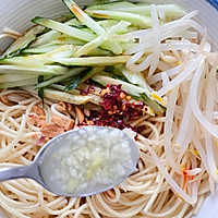 Illustration of how to make refreshing and appetizing Sichuan cold noodles in summer 12