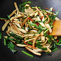 Illustration of stir-fried dried leeks 6